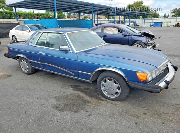 10702412019822 1978 MERCEDES-BENZ 450 Blue Widok z przodu