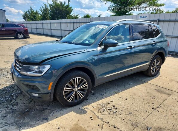 3VV2B7AX7KM200673 2019 VOLKSWAGEN TIGUAN Синий Задняя левая четверть