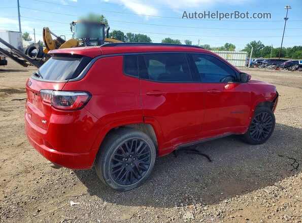 3C4NJDCB8NT131663 2022 JEEP COMPASS Red Delantero derecho