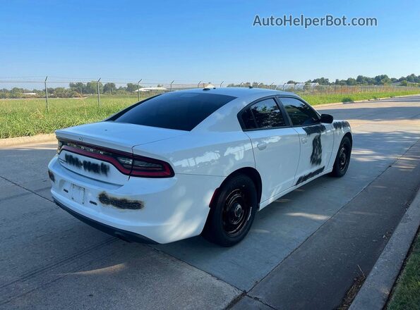 2C3CDXKT6JH203719 2018 DODGE CHARGER White Front view