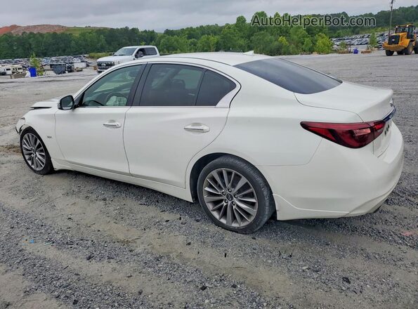 JN1EV7AP5JM364911 2018 INFINITI Q50 White Հետևի աջ