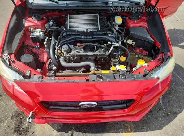 JF1VA1B66G9808259 2016 SUBARU WRX Red 
