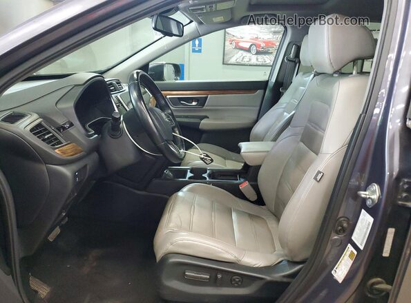 5J6RW2H83HL075775 2017 HONDA CR-V Gray Vista del salpicadero