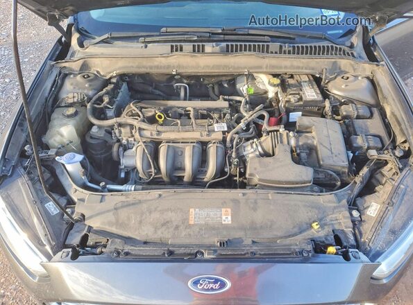 3FA6P0H79GR207333 2016 FORD FUSION Gray Widok komory silnika