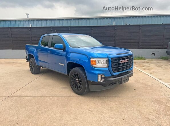 1GTG5CEN0M1263613 2021 GMC CANYON Blue 