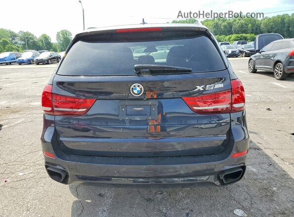5UXKR6C54J0U14746 2018 BMW X5 Blue Front interior view