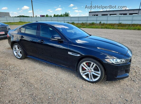 SAJAM4FV6JCP17040 2018 JAGUAR XF Black 