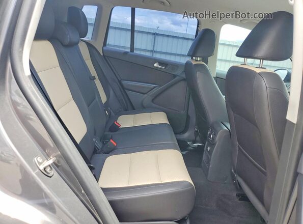 WVGBV7AX5GW602300 2016 VOLKSWAGEN TIGUAN Charcoal Вид підкапотного простору