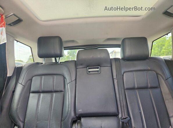 SALWR2RKXKA424243 2019 LAND ROVER RANGE ROVER Black Rear interior view