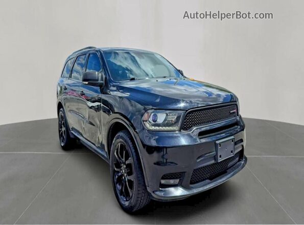 1C4RDJDG1KC605588 2019 DODGE DURANGO Black 
