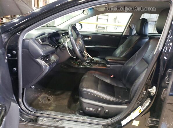 4T1BK1EB6JU286302 2018 TOYOTA AVALON Black წინა პანელის ხედი