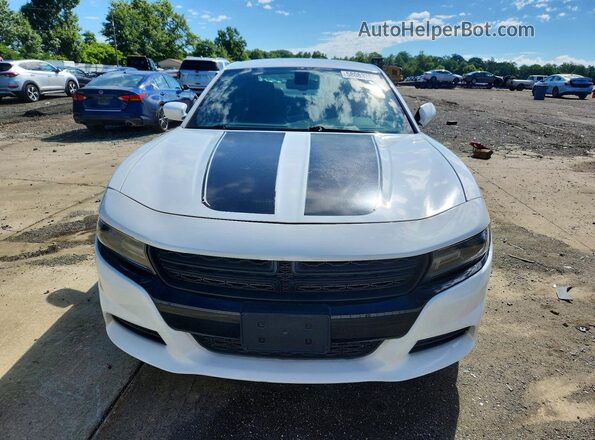 2C3CDXAG6KH645034 2019 DODGE CHARGER White Rear view