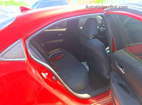 5YFEPMAE0MP188193 2021 TOYOTA COROLLA Red Widok wnętrza z przodu