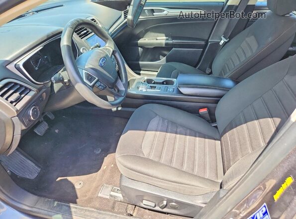 3FA6P0HD1LR168317 2020 FORD FUSION Gray Вид панелі приладів