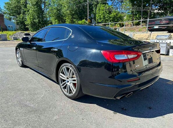 ZAM56YRS3J1285288 2018 MASERATI QUATTROPOR Black უკანა მარჯვენა