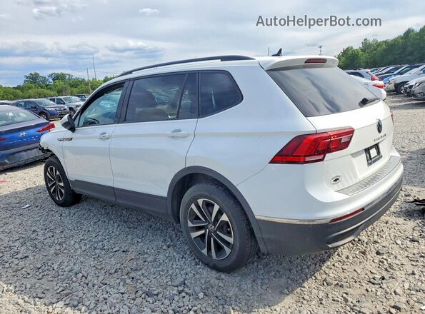 3VV0B7AX7NM157190 2022 VOLKSWAGEN TIGUAN Белый Задняя правая четверть