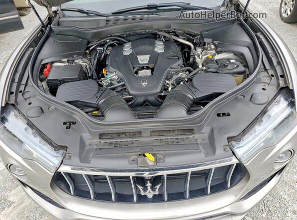 ZN661XUA1KX309486 2019 MASERATI LEVANTE Серый Вид наклейки с VIN-кодом