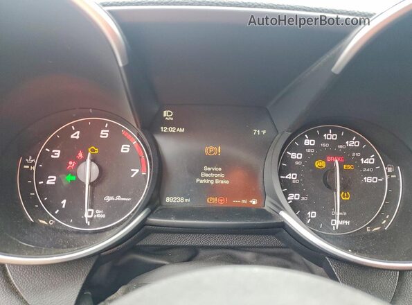 ZARFAEBN8J7566273 2018 ALFA ROMEO GIULIA Gray 