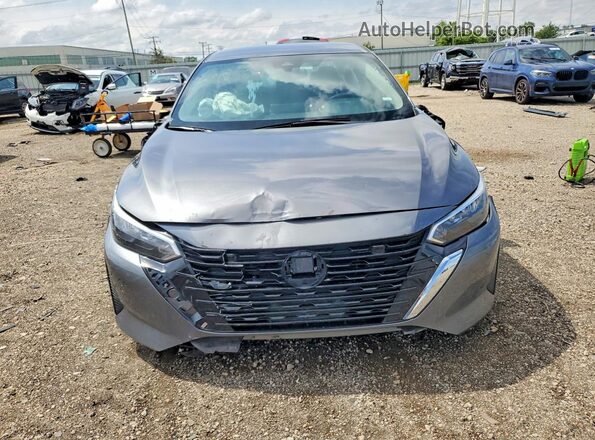 3N1AB8CV5SY351874 2025 NISSAN SENTRA Gray Widok z tyłu