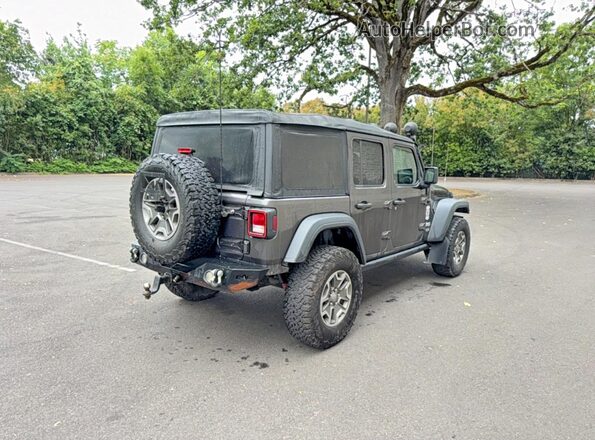 1C4HJXDG8JW171528 2018 JEEP WRANGLER Gray Դիմացի տեսք