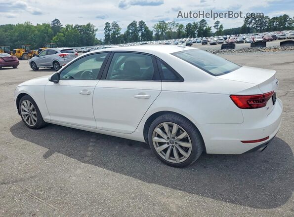 WAUANAF47HN002698 2017 AUDI A4 White Rear right