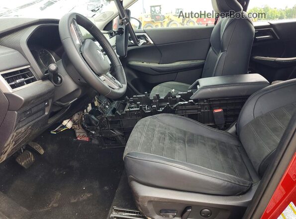 JA4J3VA8XSZ033223 2025 MITSUBISHI OUTLANDER Red Dashboard view