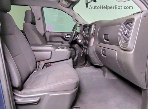 3GCPWBEH6LG171696 2020 CHEVROLET SILVERADO Blue Հետևի տեսք