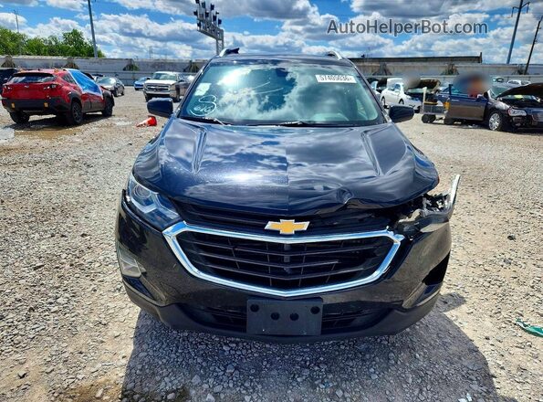 2GNAXTEX2J6343321 2018 CHEVROLET EQUINOX Черный Вид сзади