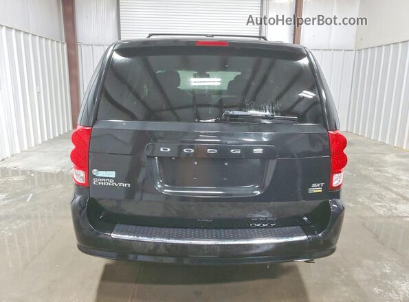 2C4RDGCG1KR595737 2019 DODGE GRAND Black Вид салону спереду