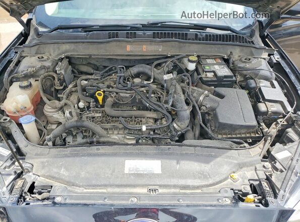 3FA6P0CD1LR130688 2020 FORD FUSION Black ძრავის განყოფილების ხედი