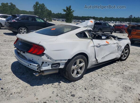 1FA6P8TH1K5187301 2019 FORD MUSTANG White Przód prawy