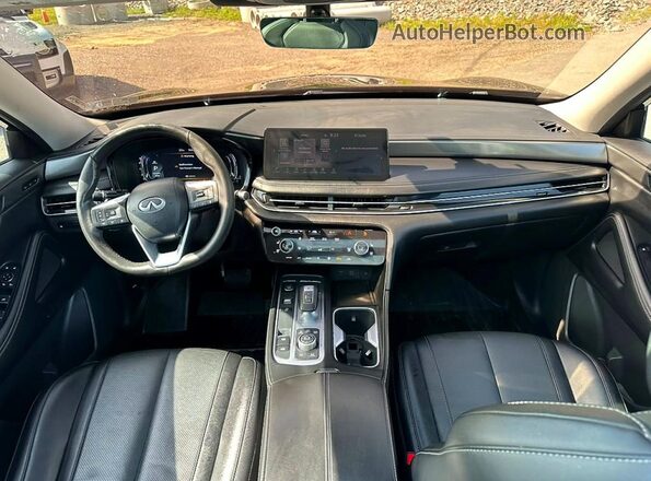 5N1DL1FS1RC340143 2024 INFINITI QX60 Черный Вид панели приборов