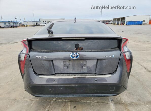 JTDKBRFU4J3073468 2018 TOYOTA PRIUS Gray 