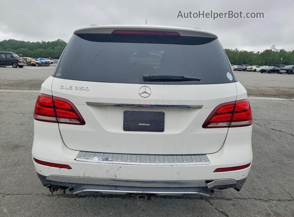 4JGDA5JB3GA753842 2016 MERCEDES-BENZ GLE White Вид салону спереду