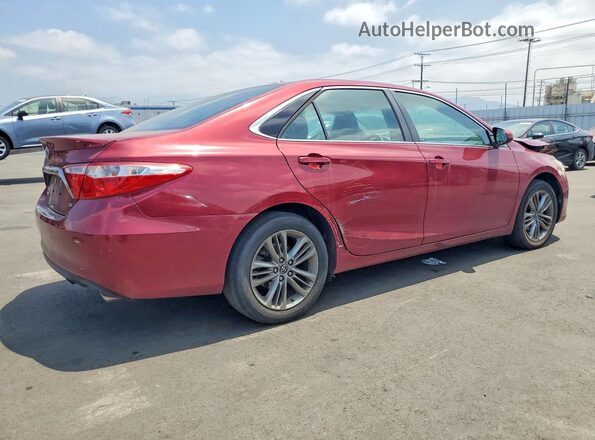 4T1BF1FKXHU703868 2017 TOYOTA CAMRY Red 