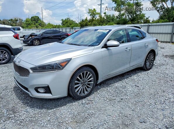 KNALB4J12H5094321 2017 KIA CADENZA Silver Trasero izquierdo