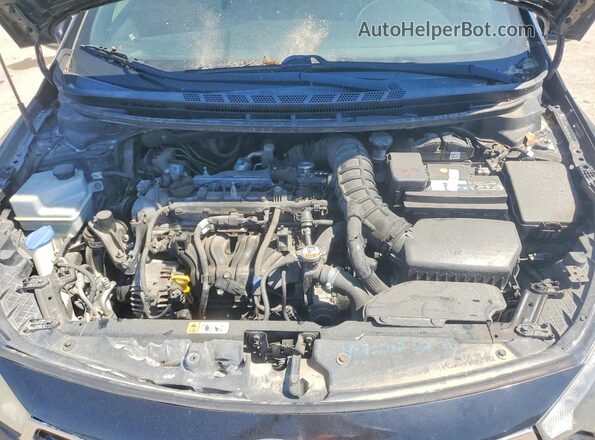 KNAFZ6A38G5619984 2016 KIA FORTE Black 
