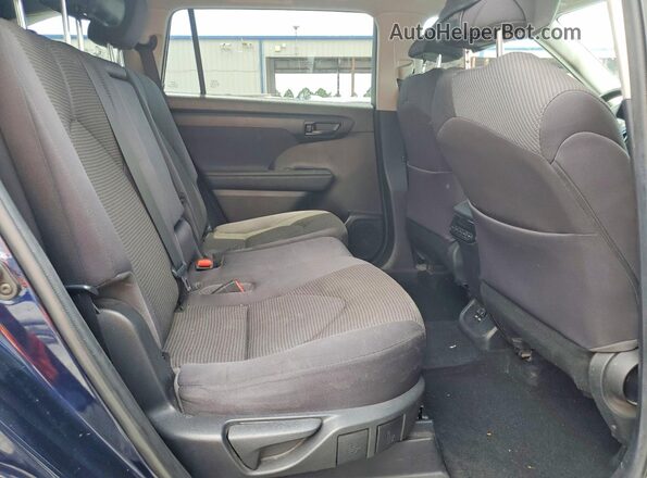 5TDCZRAH1LS005172 2020 TOYOTA HIGHLANDER Blue 