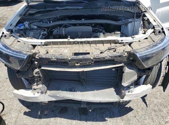 1FMSK7FH3PGB46981 2023 FORD EXPLORER White VIN კოდის სტიკერის ხედი