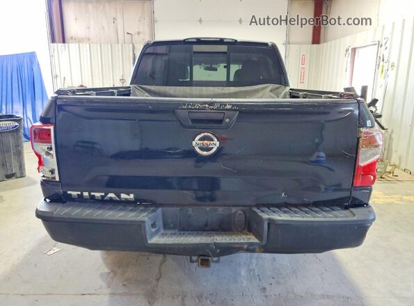 1N6AA1EK8HN544386 2017 NISSAN TITAN Black Widok wnętrza z przodu