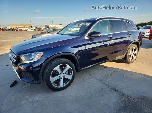 WDC0G4KB8HF142259 2017 MERCEDES-BENZ GLC-CLASS Blue Tył lewy