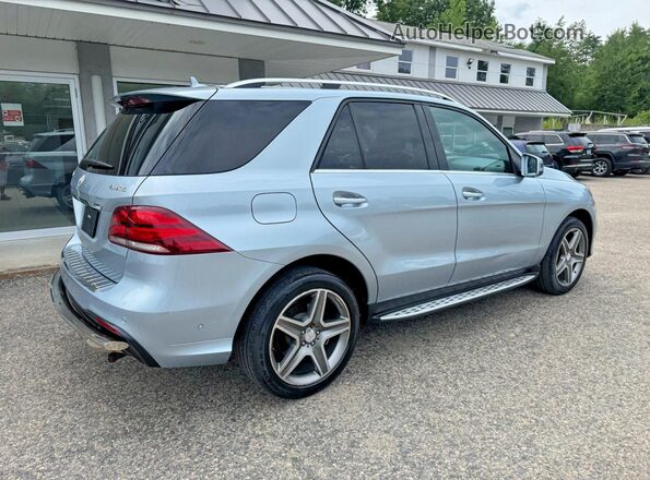 4JGDA5GB0GA666794 2016 MERCEDES-BENZ GLE-CLASS Blue წინა მარჯვენა