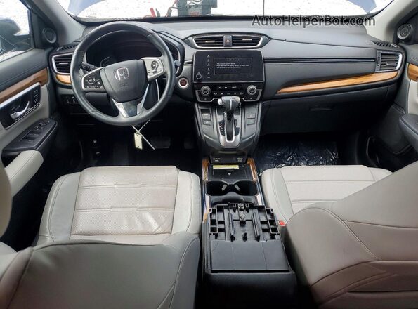 2HKRW2H96LH674942 2020 HONDA CR-V Синий Вид щитка приборов