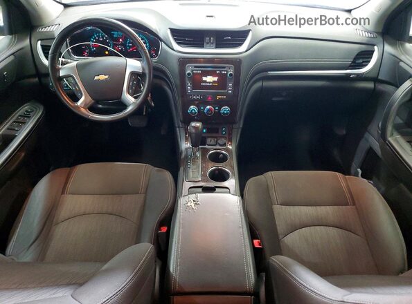 1GNKVGKD5HJ354547 2017 CHEVROLET TRAVERSE Black Սարքավորումների վահանակի տեսք