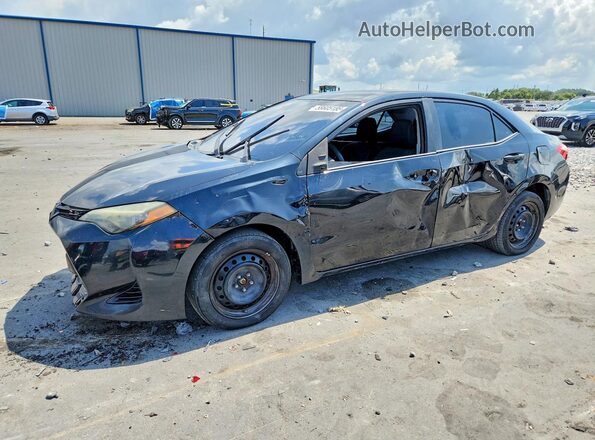 5YFBURHE3JP802048 2018 TOYOTA COROLLA Black Задня ліва чверть