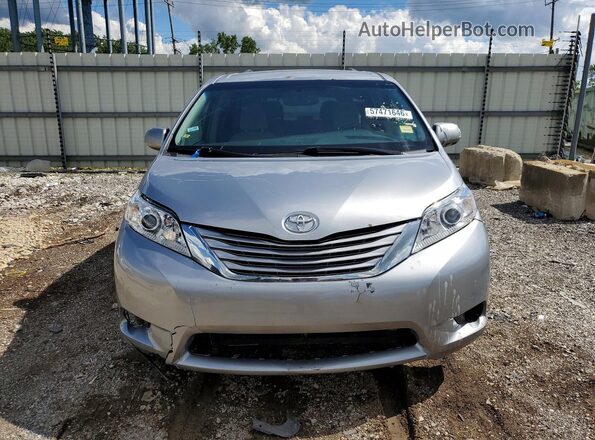 5TDKK3DC8GS745367 2016 TOYOTA SIENNA Gray Vista trasera