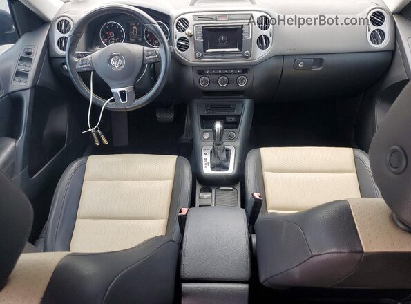 WVGBV7AX5GW602300 2016 VOLKSWAGEN TIGUAN Charcoal Вид щитка приладів