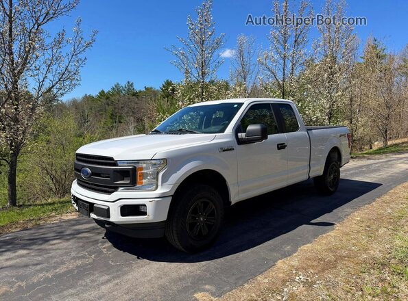 1FTEX1EP4KFA03349 2019 FORD F150 White Tył prawy