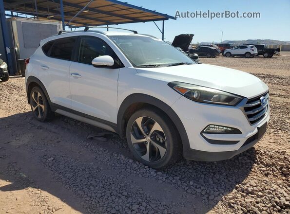 KM8J33A20HU519045 2017 HYUNDAI TUCSON White Դիմացի տեսք
