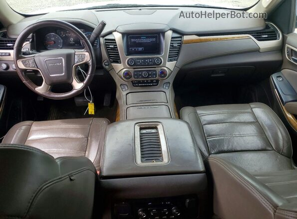 1GKS2HKJ8HR241212 2017 GMC YUKON Белый Вид щитка приборов